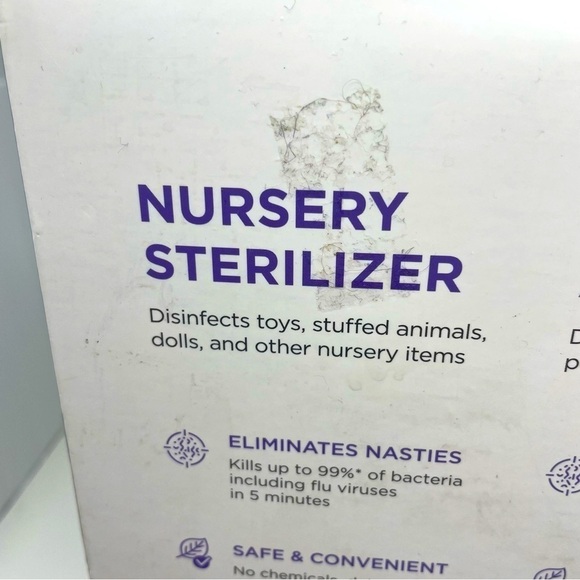 Munchkin Nursery Sterilizer | New in Box | Never Opened | Gray - Picture 3 of 3